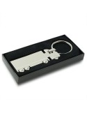 Porte-clés "camion" | Zane Matières : métal Couleurs : argenté personnalisable avec votre logo
