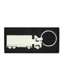 Porte-clés "camion" | Zane Matières : métal Couleurs : argenté cadeau entreprise pas cher