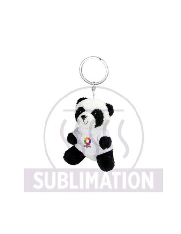 Panda en peluche, porte-clés | Bea