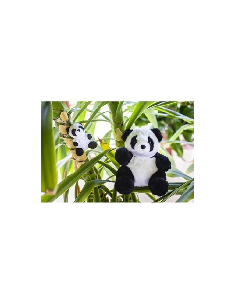 Panda en peluche, porte-clés | Bea