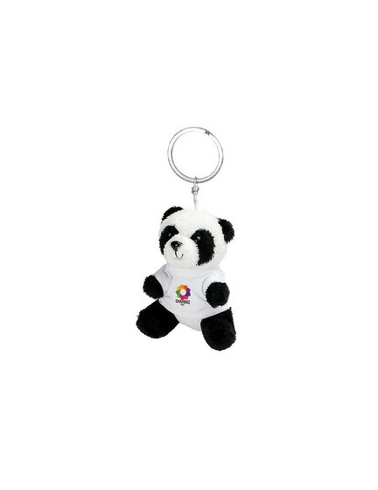Panda en peluche, porte-clés | Bea