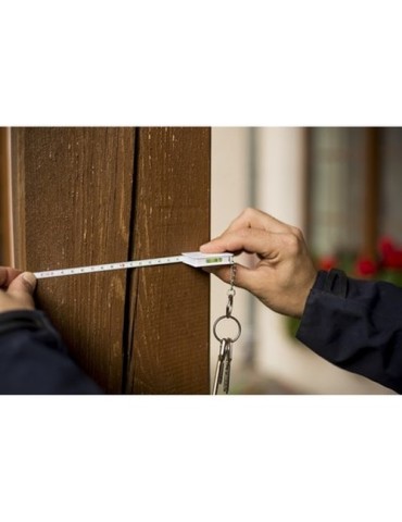 Porte-clés, mètre-ruban 1m et niveau à bulle | Pascal 2