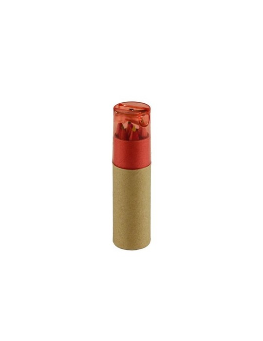 Set de crayons de couleur, aiguiseur | Foster