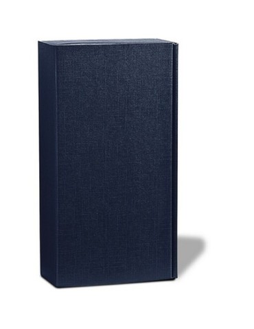 Carton de vin exclusif 2 el. | Reid Matières : papier Couleurs : bleu marine 2