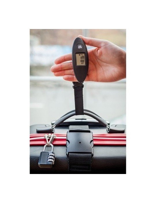 Set de voyage Mauro Conti, bascule à bagages, dragonne et cadenas de voyage | Abigail