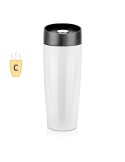 Mug thermique 375 ml Air Gifts | Lottie Matières : acier inoxydable Couleurs : blanc