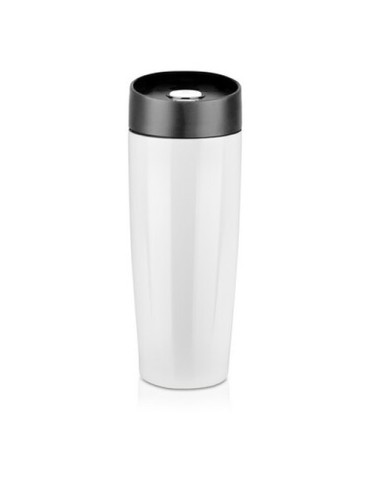 Mug thermique 375 ml Air Gifts | Lottie Matières : acier inoxydable Couleurs : blanc marquage laser ultra précis