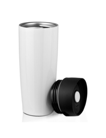 Mug thermique 375 ml Air Gifts | Lottie Matières : acier inoxydable Couleurs : blanc objet promotionnel éco-responsable