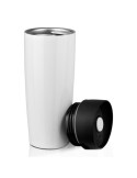 Mug thermique 375 ml Air Gifts | Lottie Matières : acier inoxydable Couleurs : blanc objet promotionnel éco-responsable