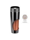 Mug thermique 375 ml Air Gifts | Lottie Matières : acier inoxydable Couleurs : blanc goodies personnalisé en stock