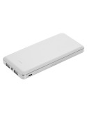 Power Bank 12000 mAh avec lumière | Sawyer Matières : métal Couleurs : blanc