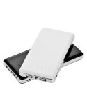 Power Bank 12000 mAh avec lumière | Sawyer Matières : métal Couleurs : blanc marquage laser ultra précis