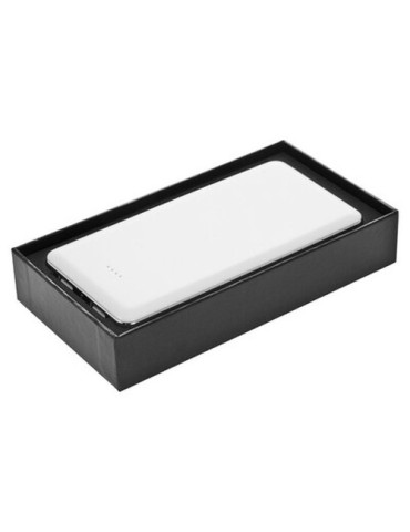 Power Bank 12000 mAh avec lumière | Sawyer Matières : métal Couleurs : blanc marquage couleur éclatante