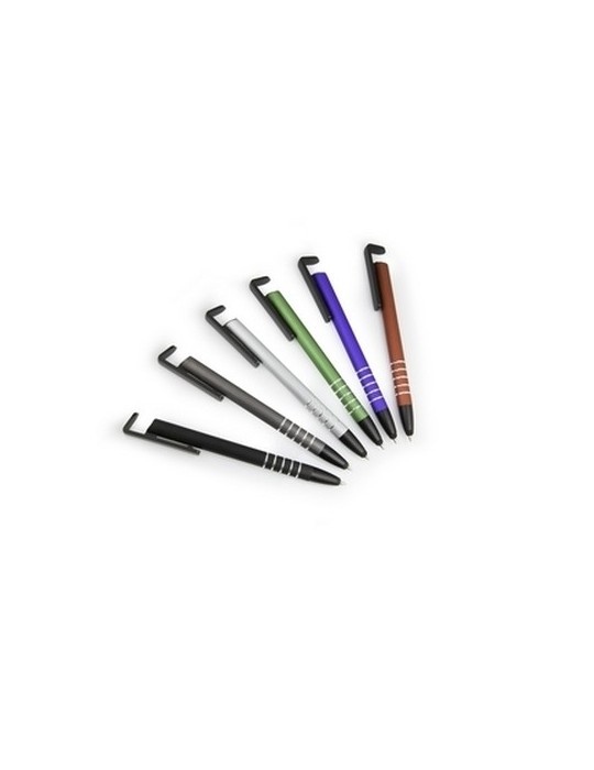 Stylo bille, stylet tactile, support de téléphone | Erran