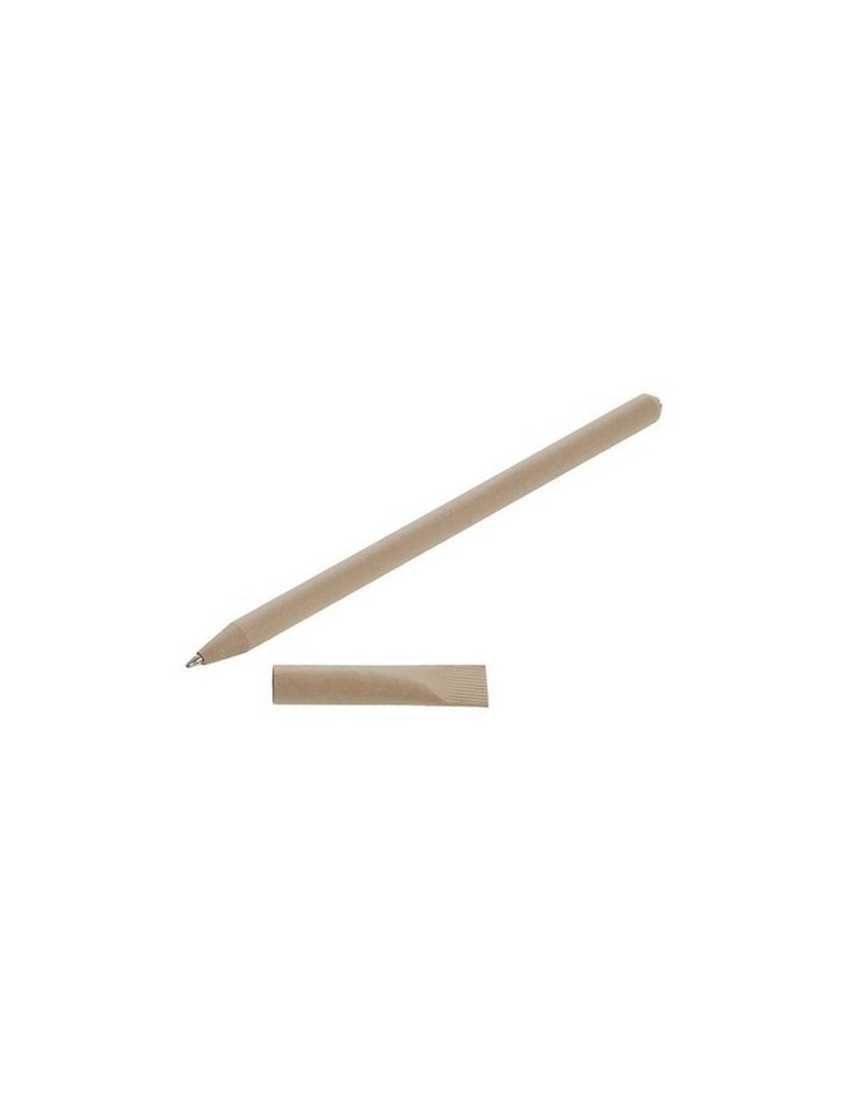Stylo bille en papier avec capuchon | Debra