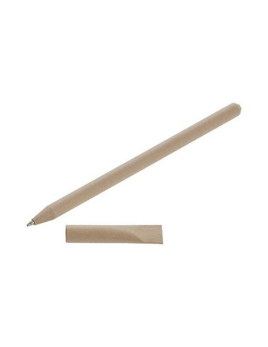 Stylo bille en papier avec capuchon | Debra