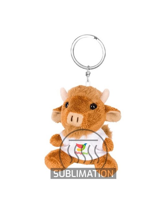 Peluche wisent, porte-clés | Vincent