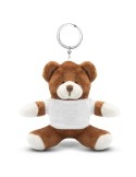 Ours, porte-clés | Larry Brown Matières : coton Couleurs : brun cadeau entreprise pas cher