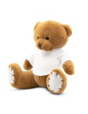 Ours | Nicky Patch Matières : polyester Couleurs : brun cadeau entreprise pas cher