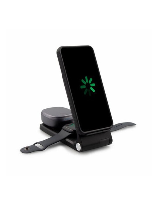 Chargeur sans fil 15W Exclusive Collection, 3 en 1, support de téléphone | Zita