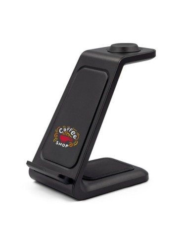 Chargeur sans fil 15W, 3 en 1, support de téléphone | Todd