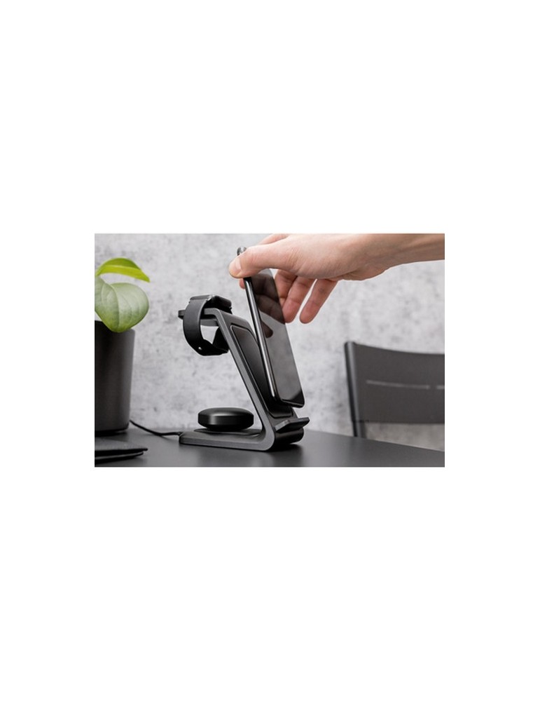 Chargeur sans fil 15W, 3 en 1, support de téléphone | Todd