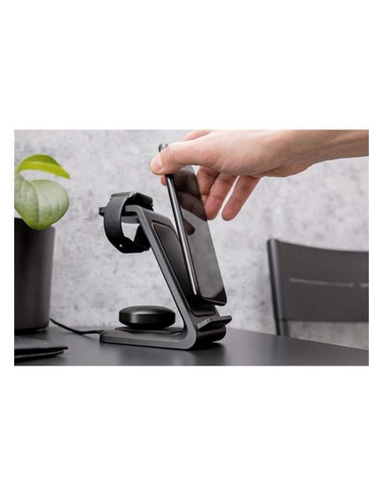 Chargeur sans fil 15W, 3 en 1, support de téléphone | Todd