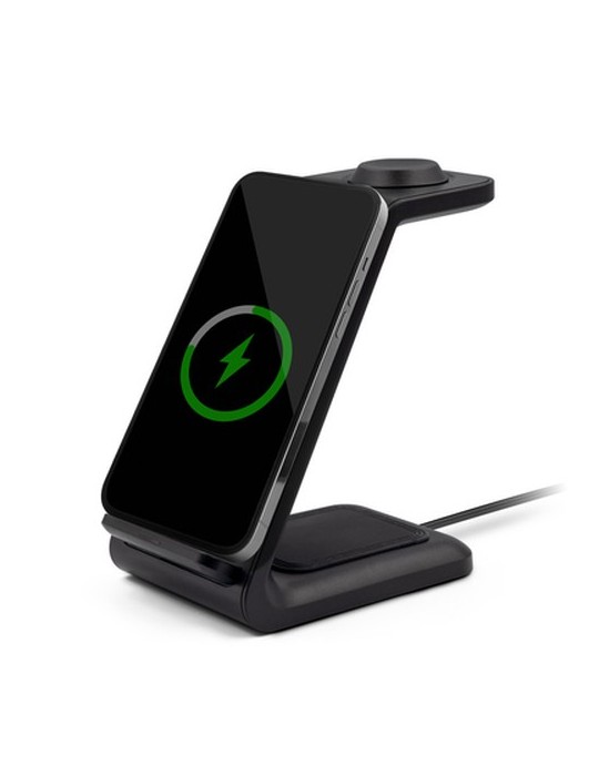 Chargeur sans fil 15W, 3 en 1, support de téléphone | Todd
