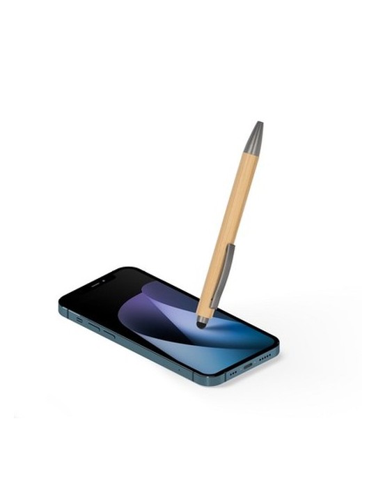 Stylo bille en bambou, stylo tactile | Keandre
