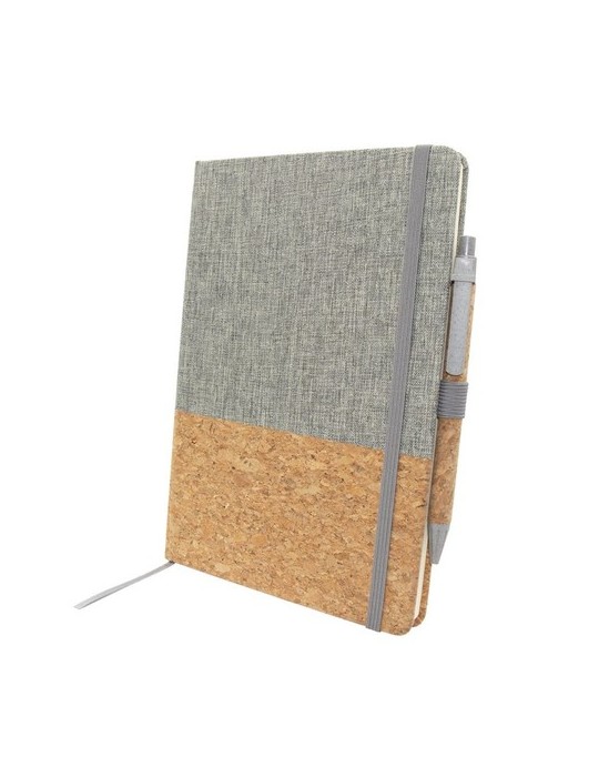 Carnet A5 en liège avec Stylo bille | Layla