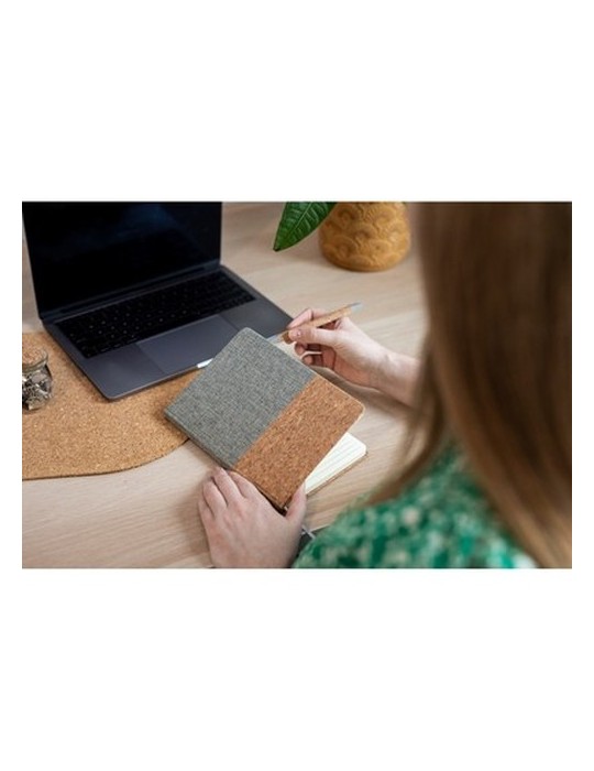 Carnet A5 en liège avec Stylo bille | Layla