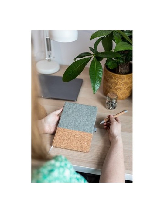 Carnet A5 en liège avec Stylo bille | Layla