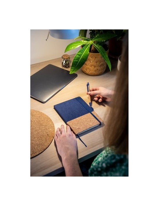 Carnet A5 en liège avec Stylo bille | Layla