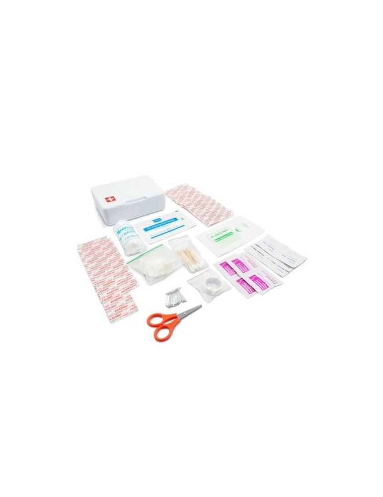 Trousse de premiers secours en coffret plastique, 64 pièces | Ramona