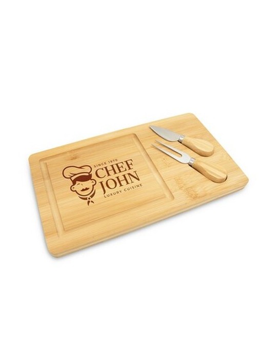 Service à fromage en bambou | Annie