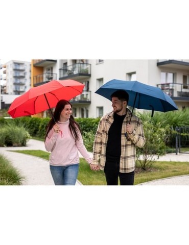 Parapluie automatique RPET | Nell Matières : bois Couleurs : blanc 2