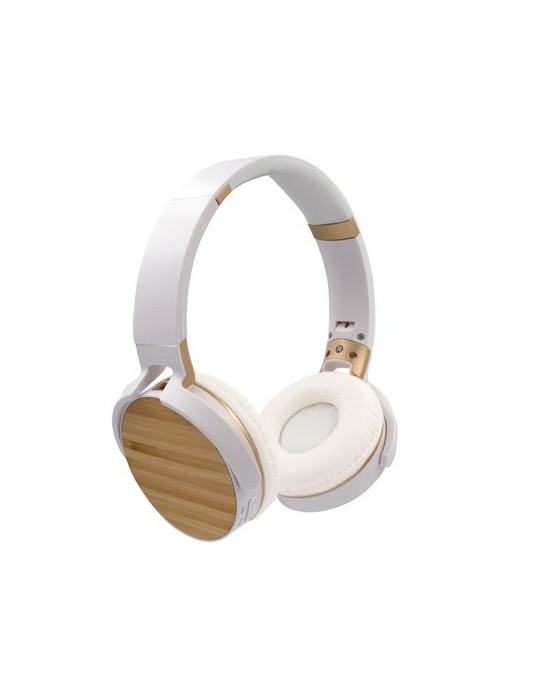 Casque sans fil pliable, détails en bambou | Hollie