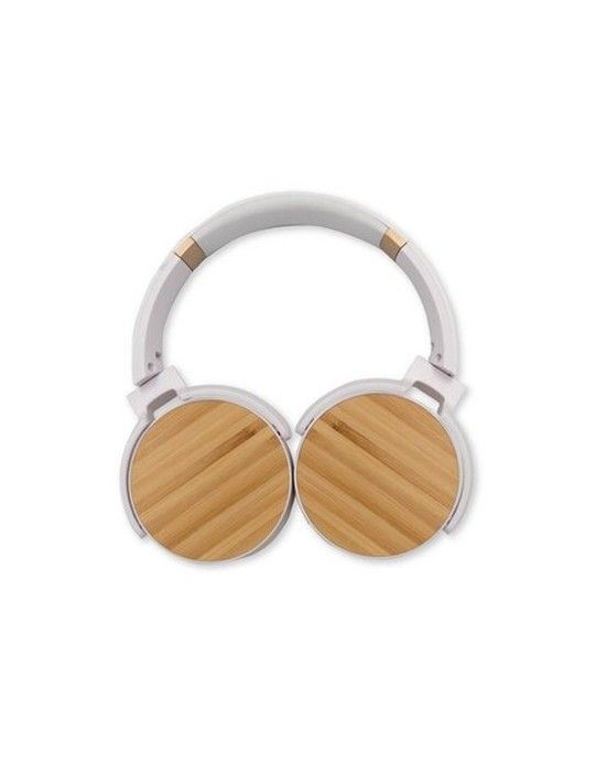 Casque sans fil pliable, détails en bambou | Hollie