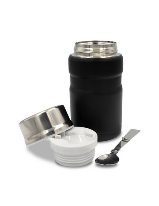 Boîte alimentaire isotherme Air Gifts 650 ml avec cuillère pliable | Jonathan