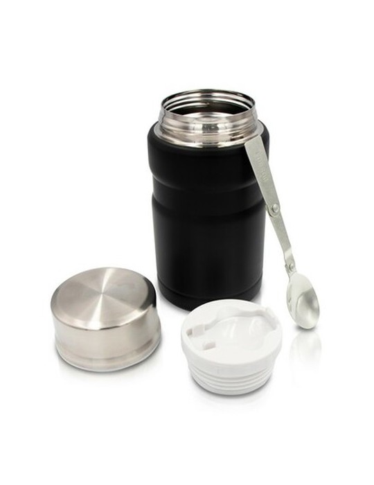 Boîte alimentaire isotherme Air Gifts 650 ml avec cuillère pliable | Jonathan