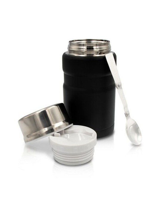 Boîte alimentaire isotherme Air Gifts 650 ml avec cuillère pliable | Jonathan