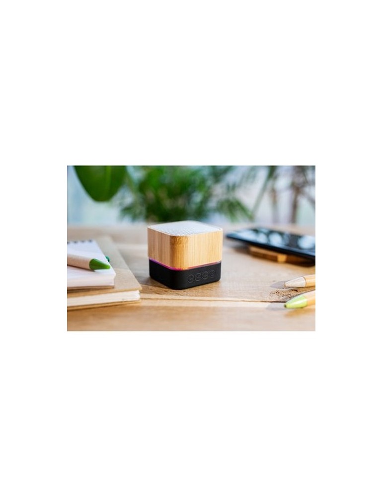 Enceinte sans fil en bambou 3W | Sheppard