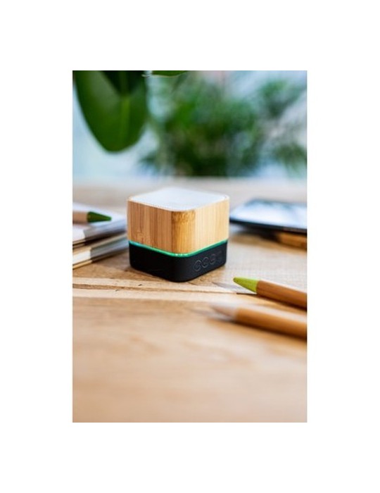 Enceinte sans fil en bambou 3W | Sheppard
