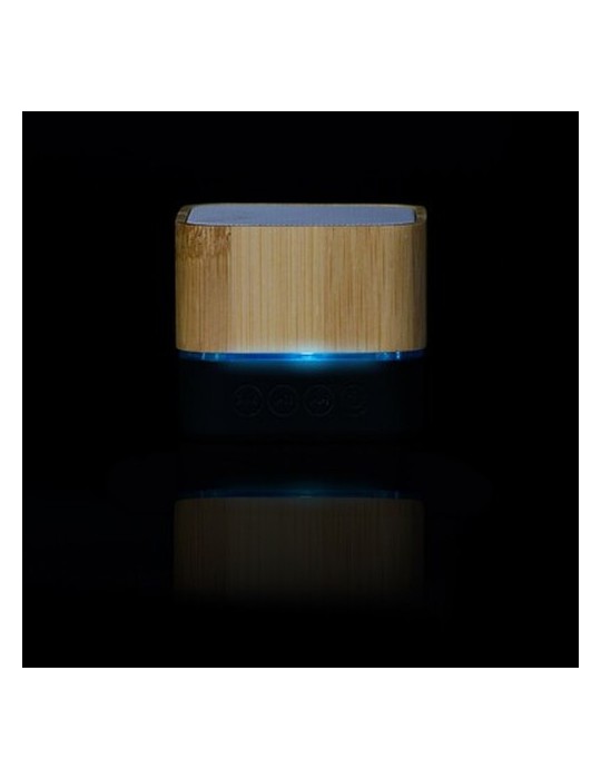 Enceinte sans fil en bambou 3W | Sheppard