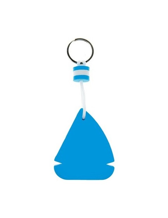 Porte-clés flotteur 'bateau à voile'