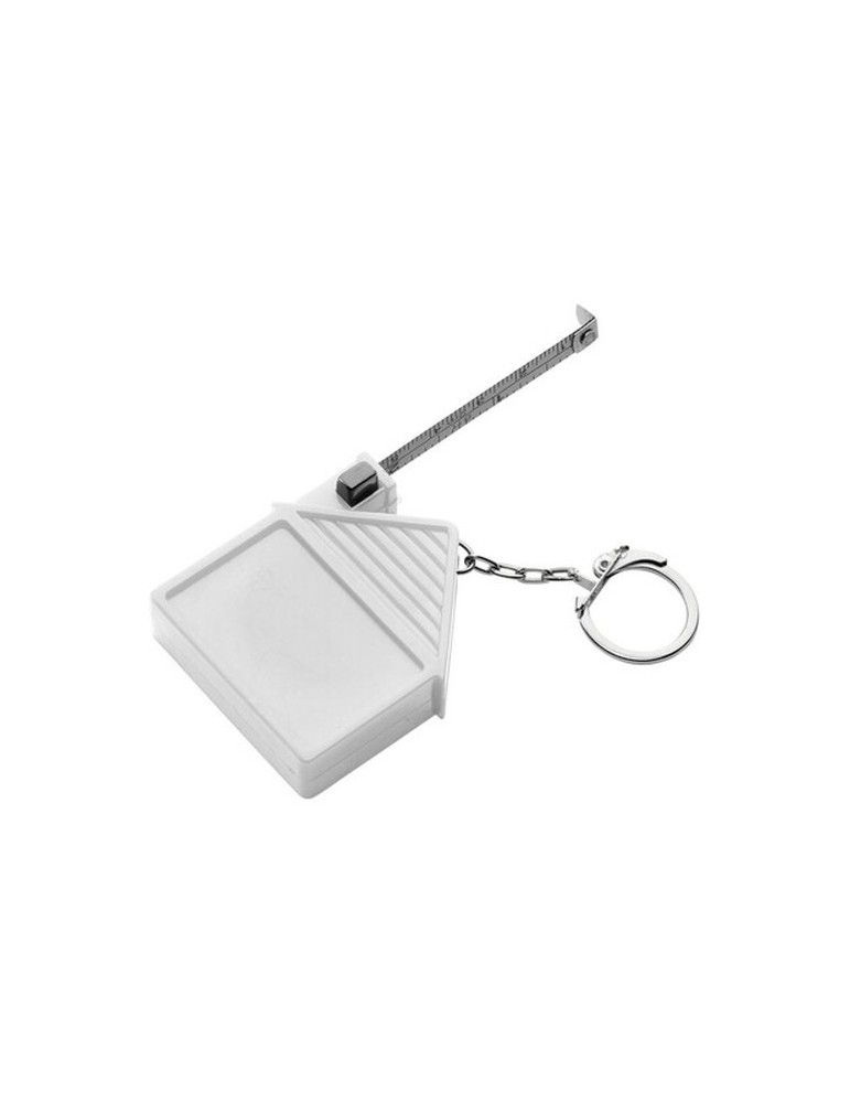 Porte-clés "maison", mètre-ruban 2m