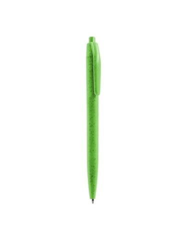 Stylo bille paille de blé | Joan Matières : ABS Couleurs : vert 2