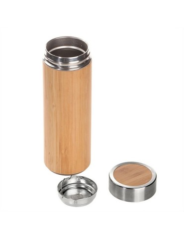 Thermos en bambou 350 ml avec infuseur | Christian