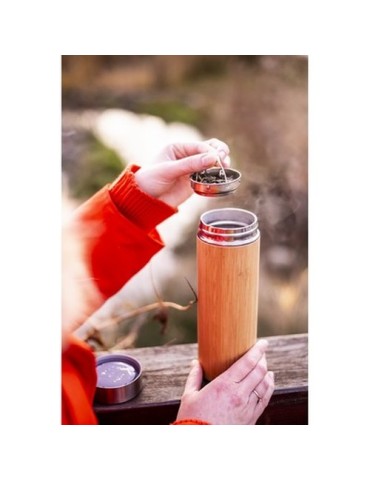 Thermos en bambou 350 ml avec infuseur | Christian 2