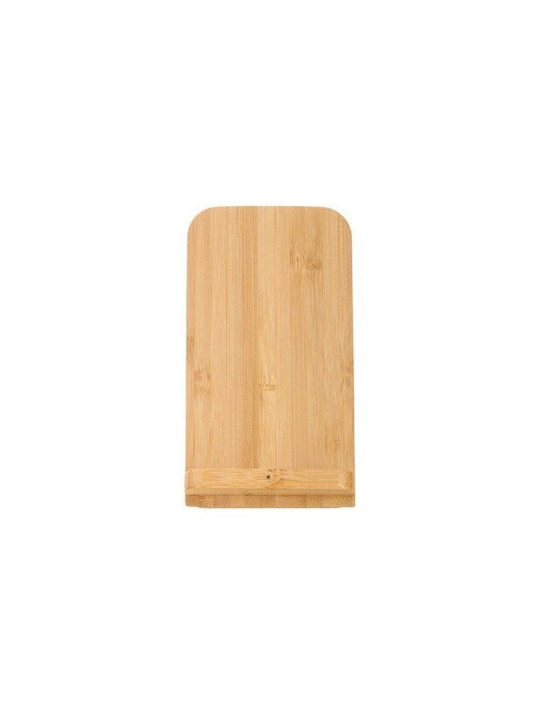 B'RIGHT chargeur sans fil en bambou 10W, support pour téléphone | Wilder